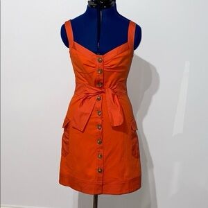 DVF Red Dress